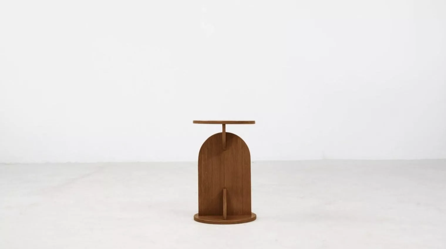 Crescent End Table