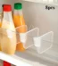8pcs Refrigerator Side Door Sorting Partition Card Buckle Kitchen Bedroom Storage Storage Sorting Box Space Division 1